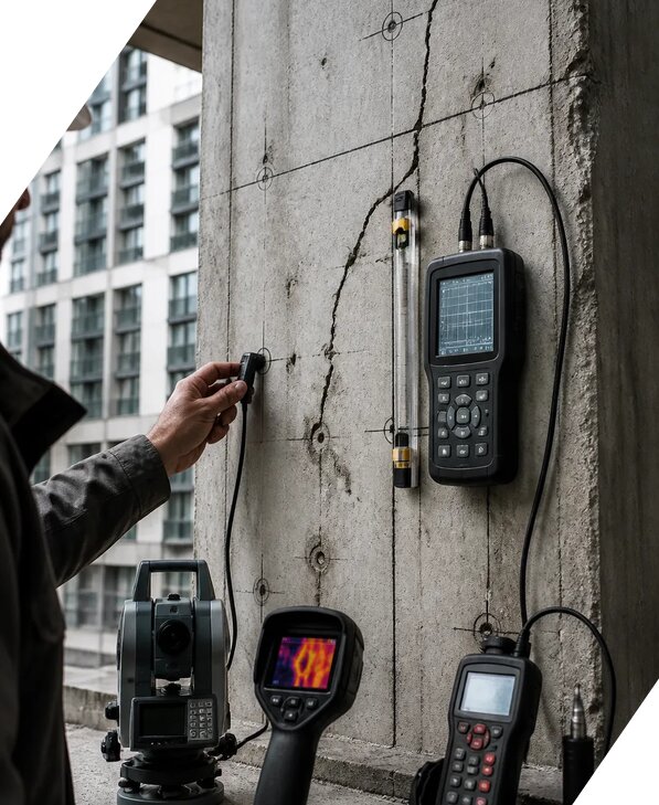 Инструментальное обследование зданий в Дзержинском от 15351 р. | ЭкспертизаРоссия